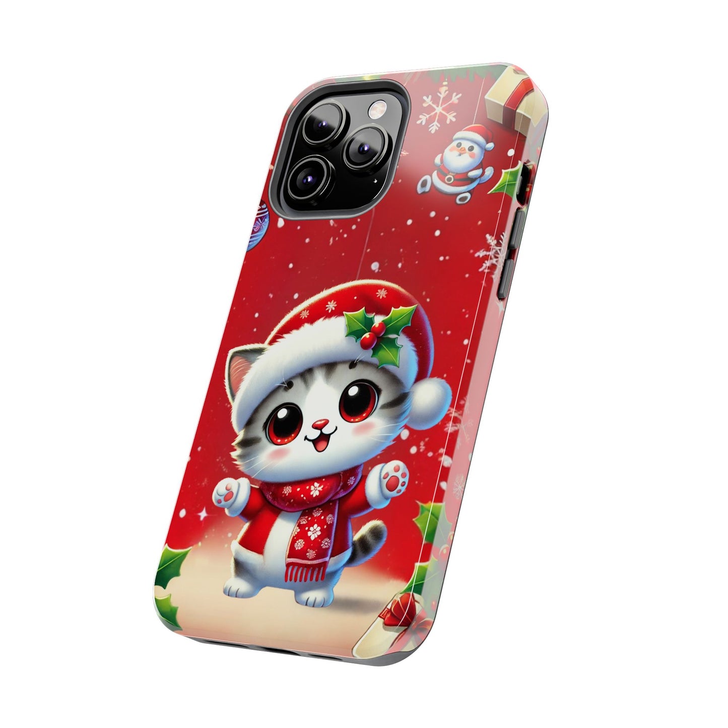 Purrfect Wishes Wireless Charging Support Tough Case
