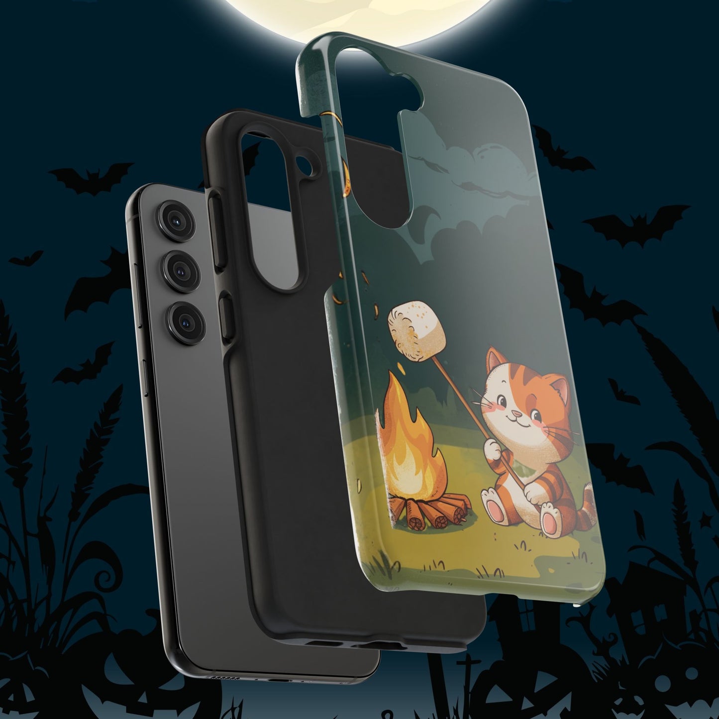 S'meowggy Wireless Charging Support Tough Case.