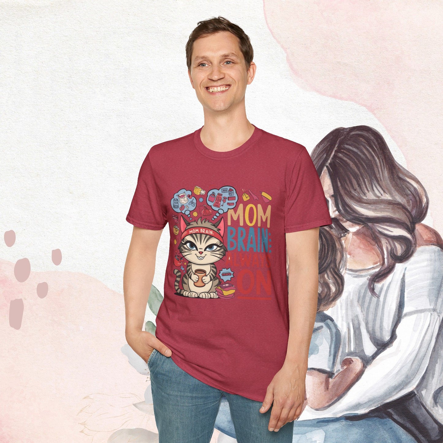 Mom Brain Cotton T-Shirt