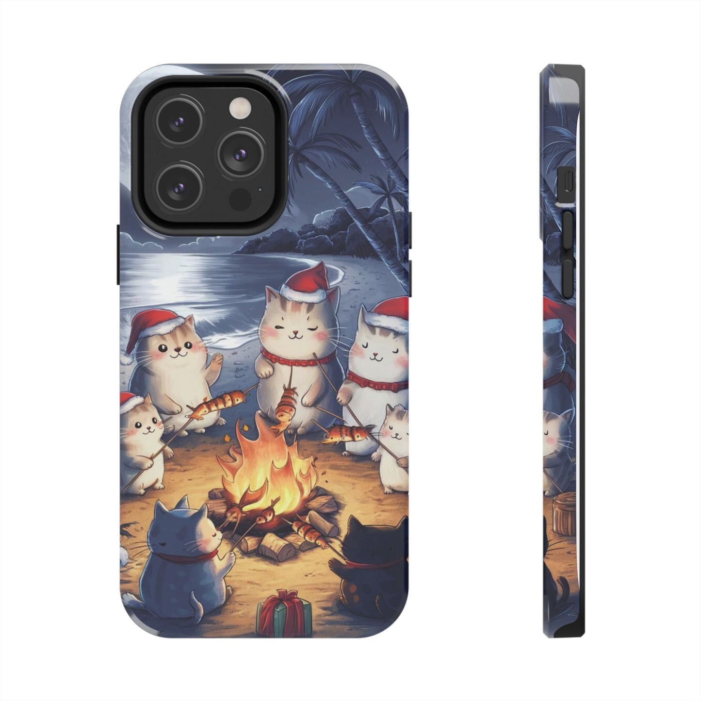 Meowmas Magic Wireless Charging Support Tough Case