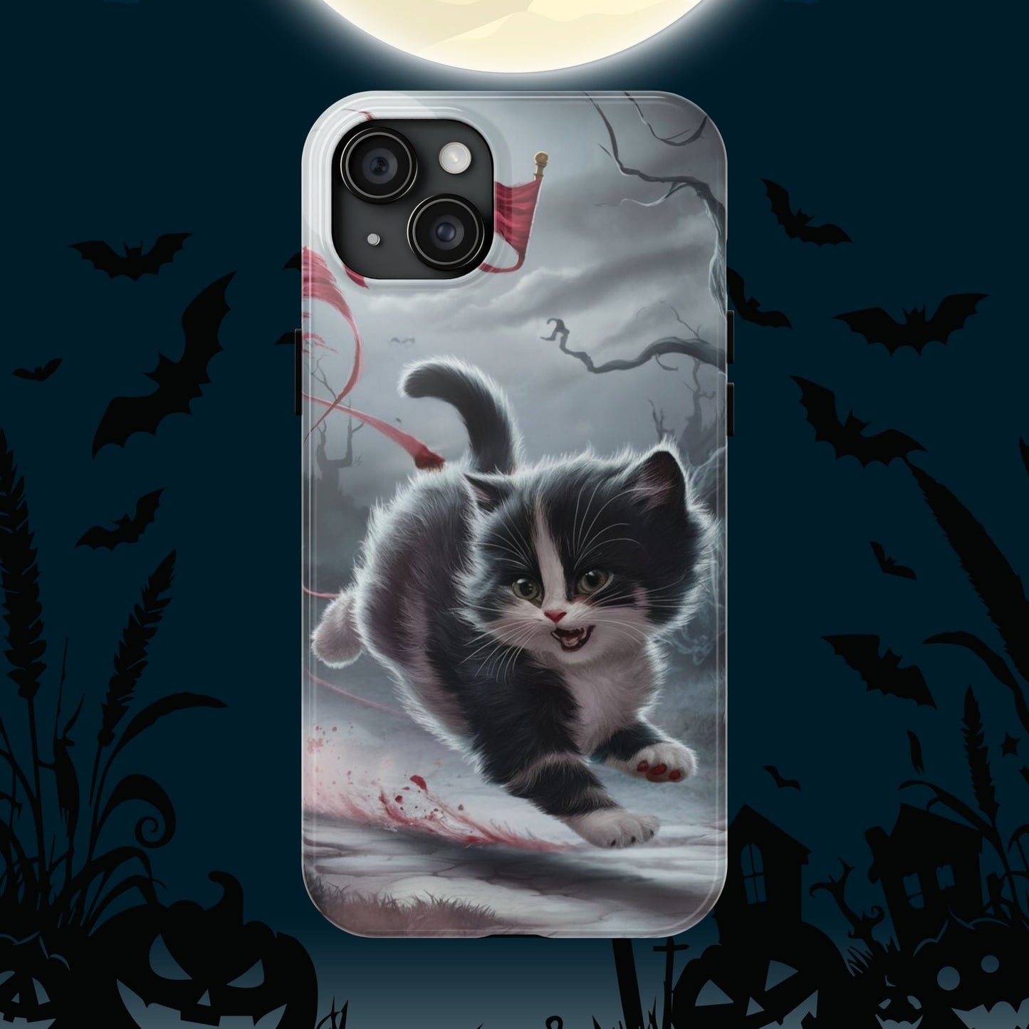 Flaggy Nap Wireless Charging Support Tough Case