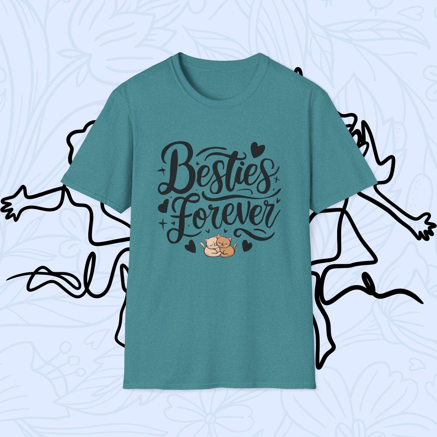 Besties Forever Cotton T-Shirt