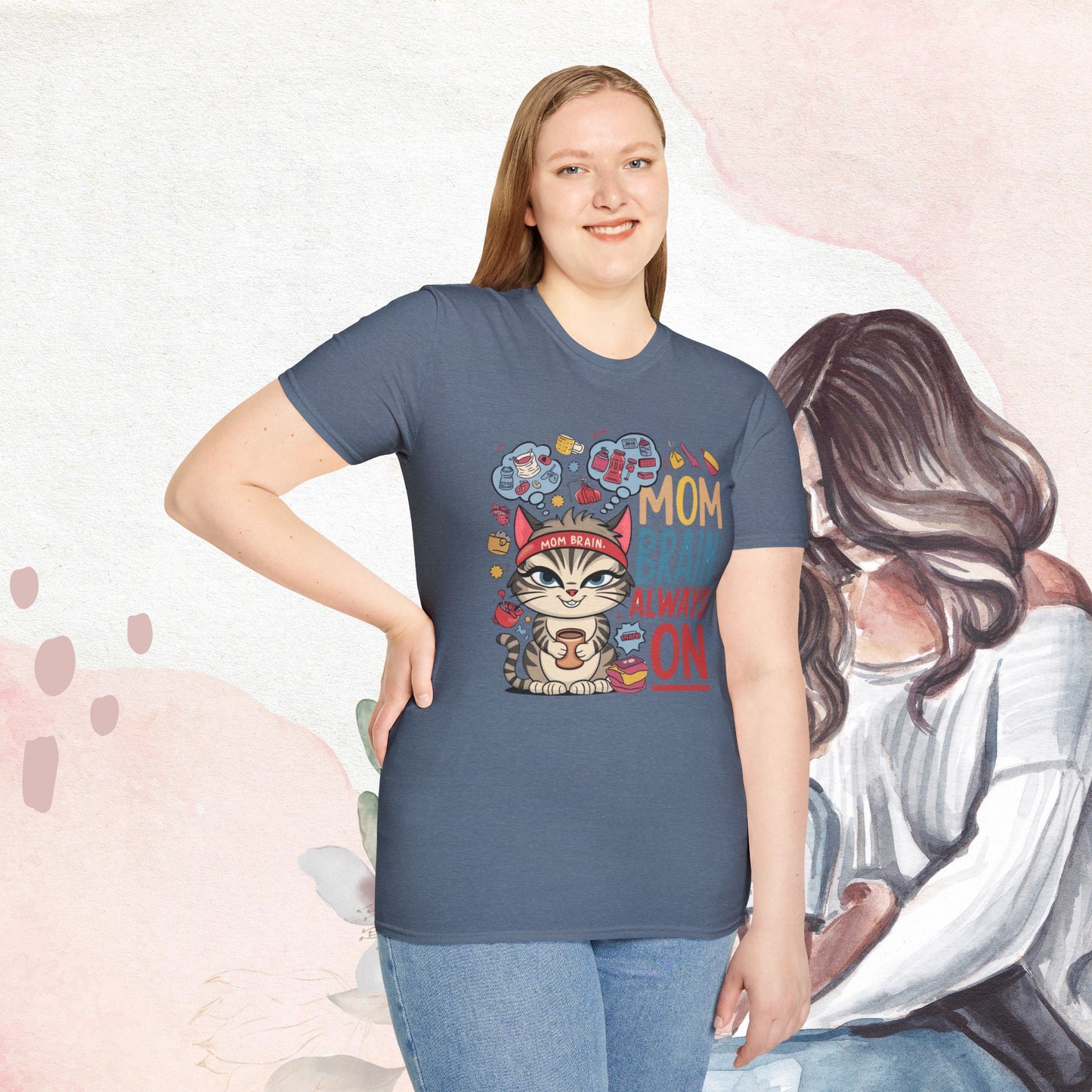 Mom Brain Cotton T-Shirt