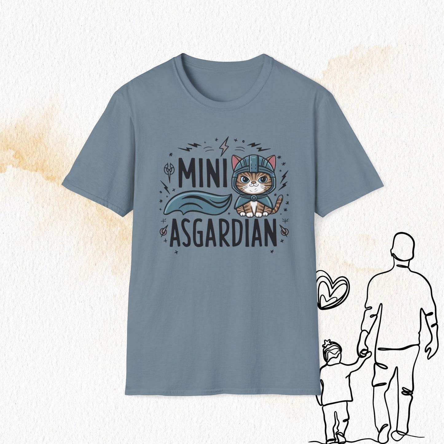 Mini Asgardian Cotton Men T-Shirt