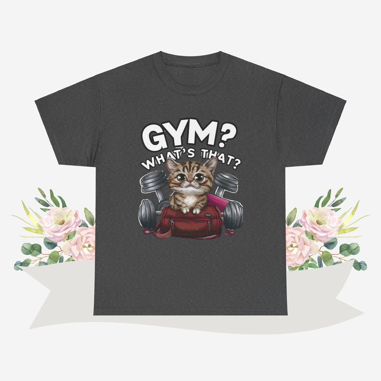Gym What That Cotton Crew Neck Tshirt