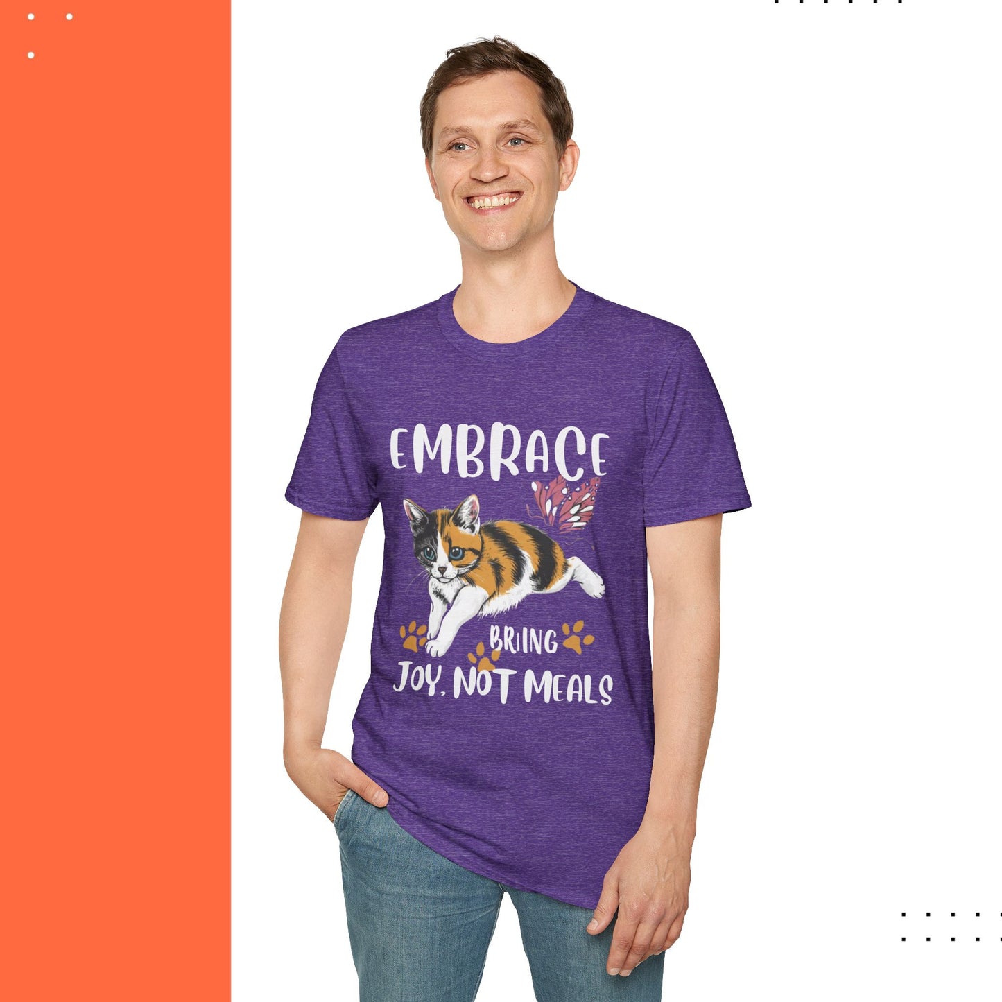 Embark Bring Joy Not Food Cotton Men Tshirt