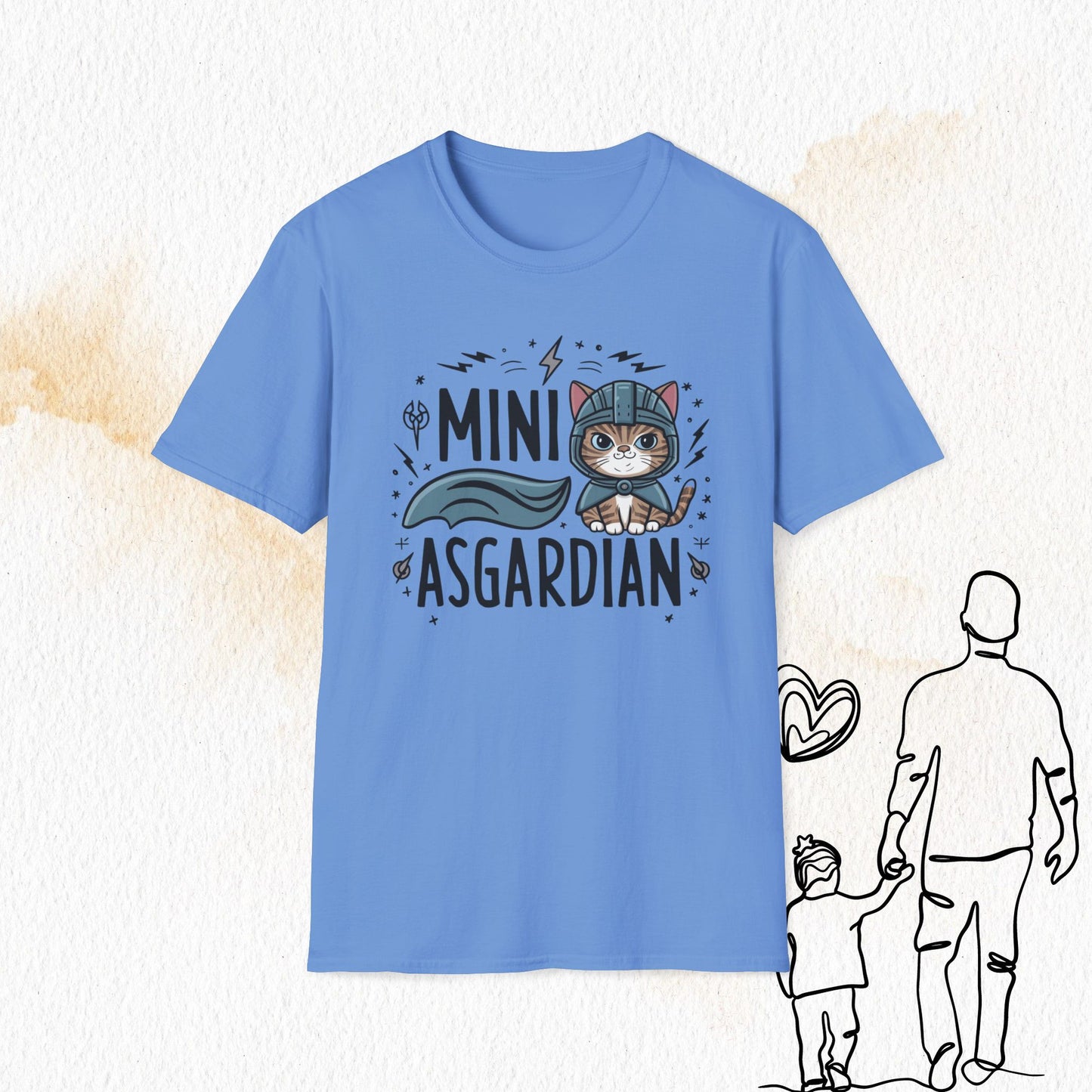 Mini Asgardian Cotton Men T-Shirt