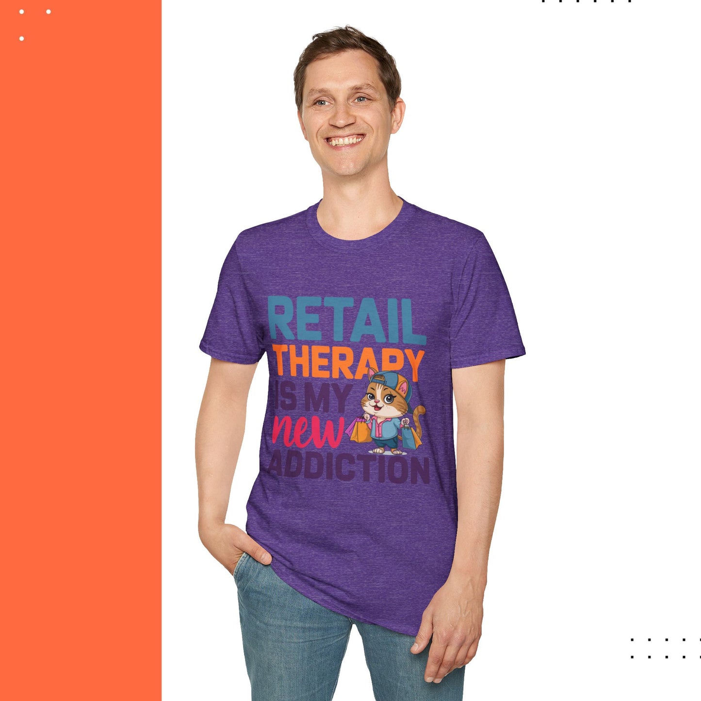 Retail Therapy Cotton T-Shirt