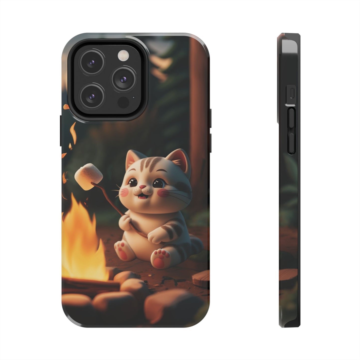 Meowstic Grip Wireless Charging Support Tough Case.