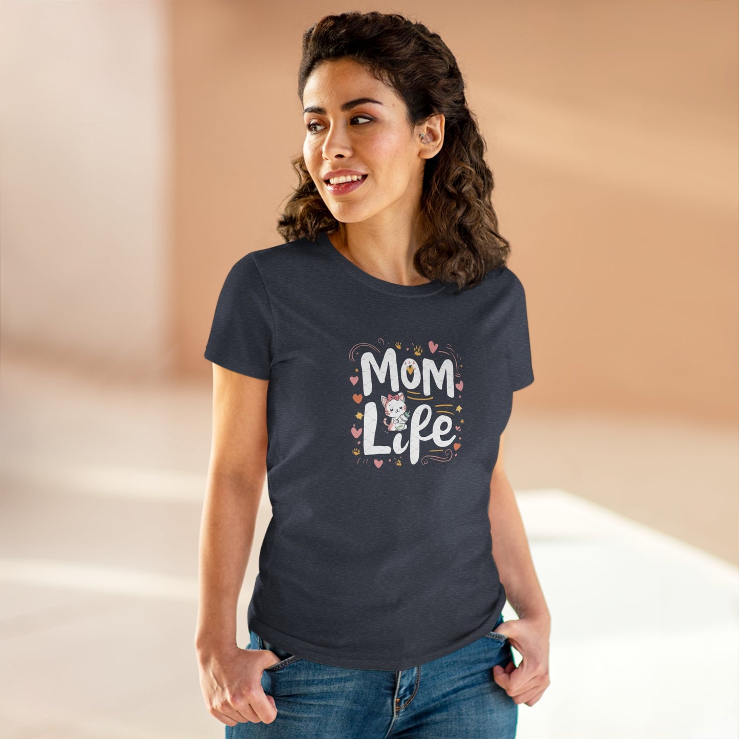 Mom Life Women Graphic Tees