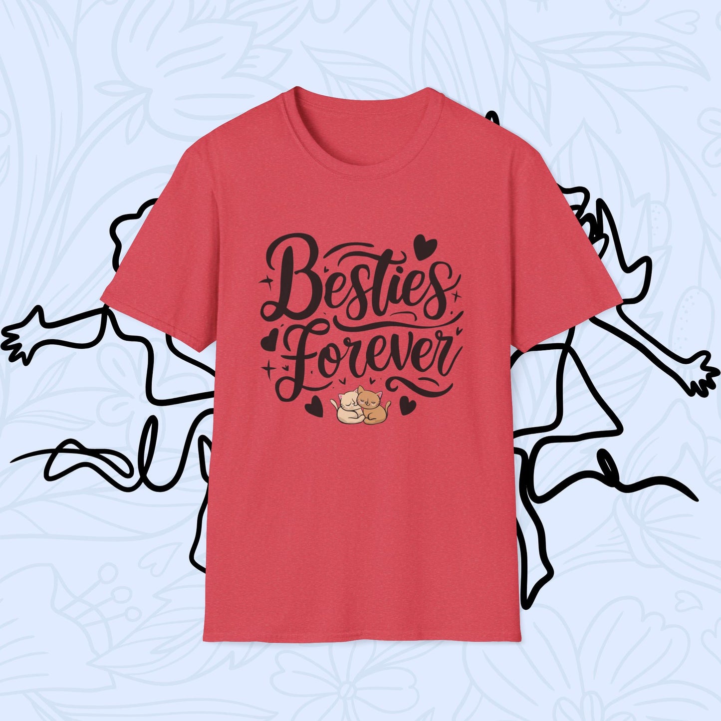 Besties Forever Cotton T-Shirt