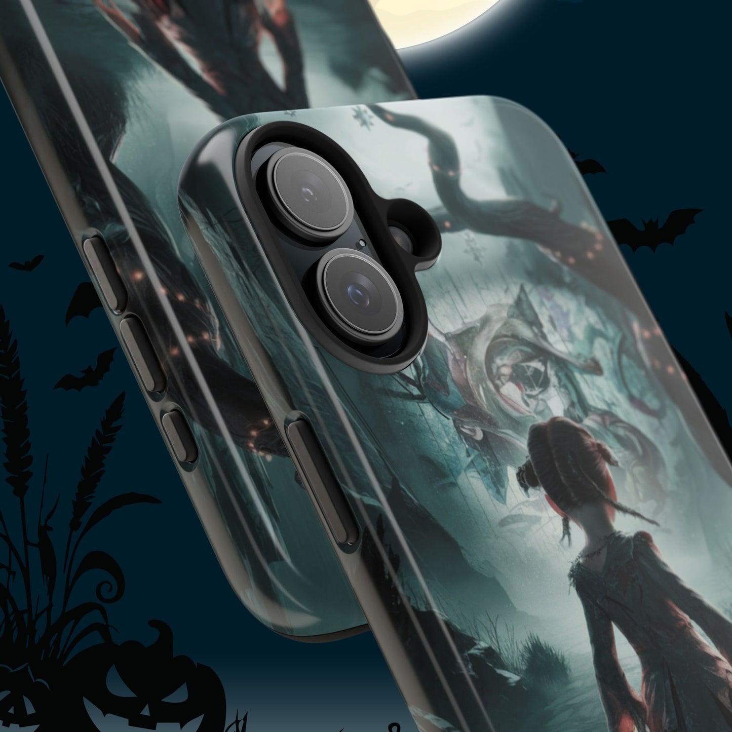 Feline Festivities Wireless Charging Support Tough Case.