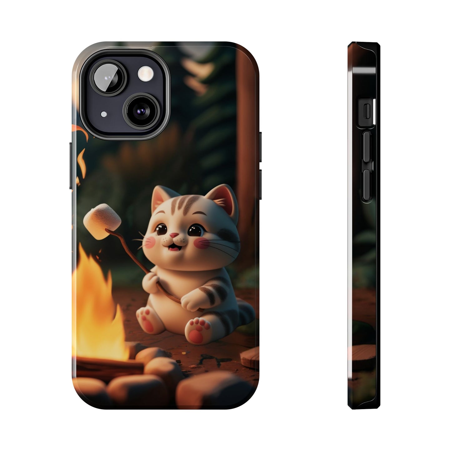 Meowstic Grip Wireless Charging Support Tough Case.