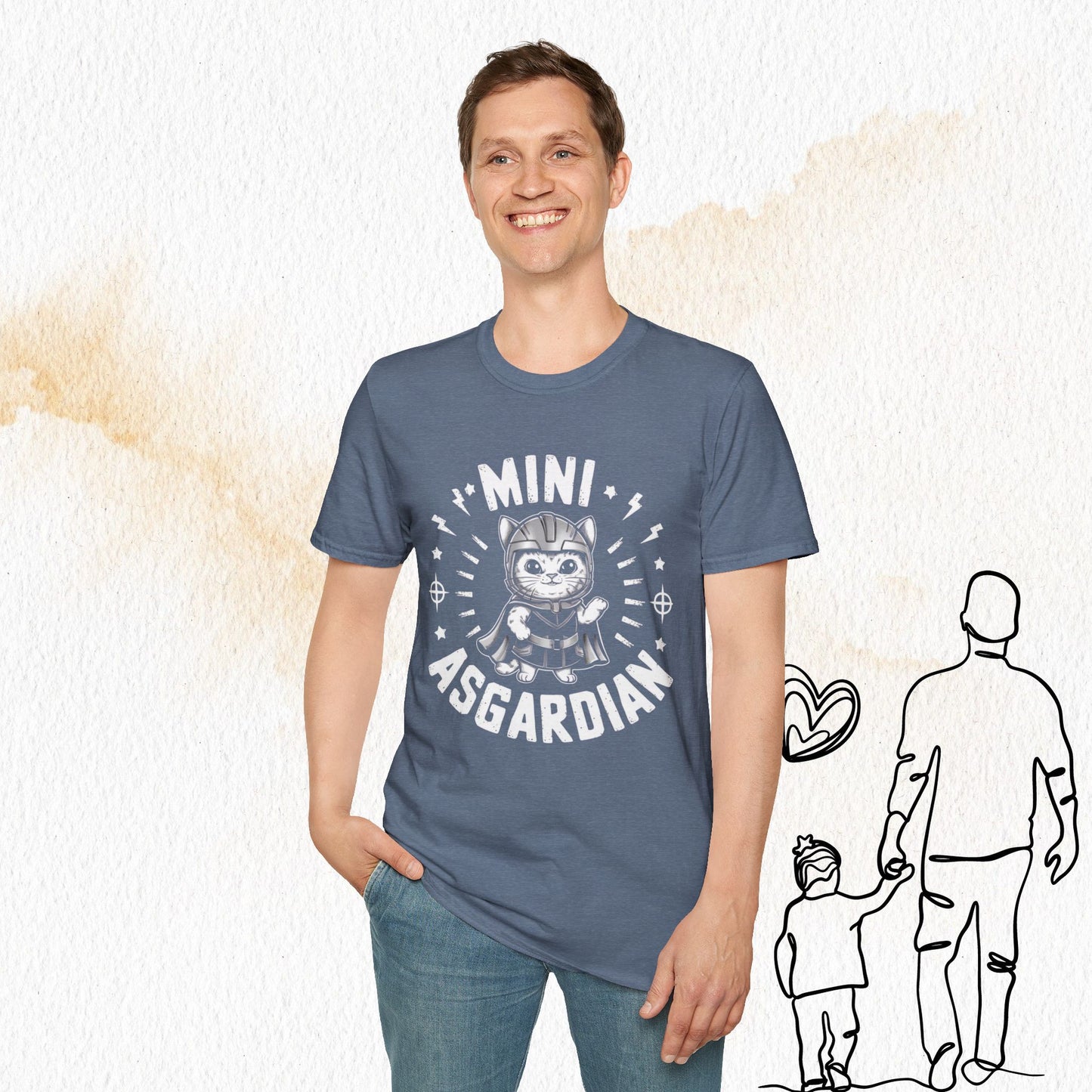 Mini Asgardian Cotton Men Tees
