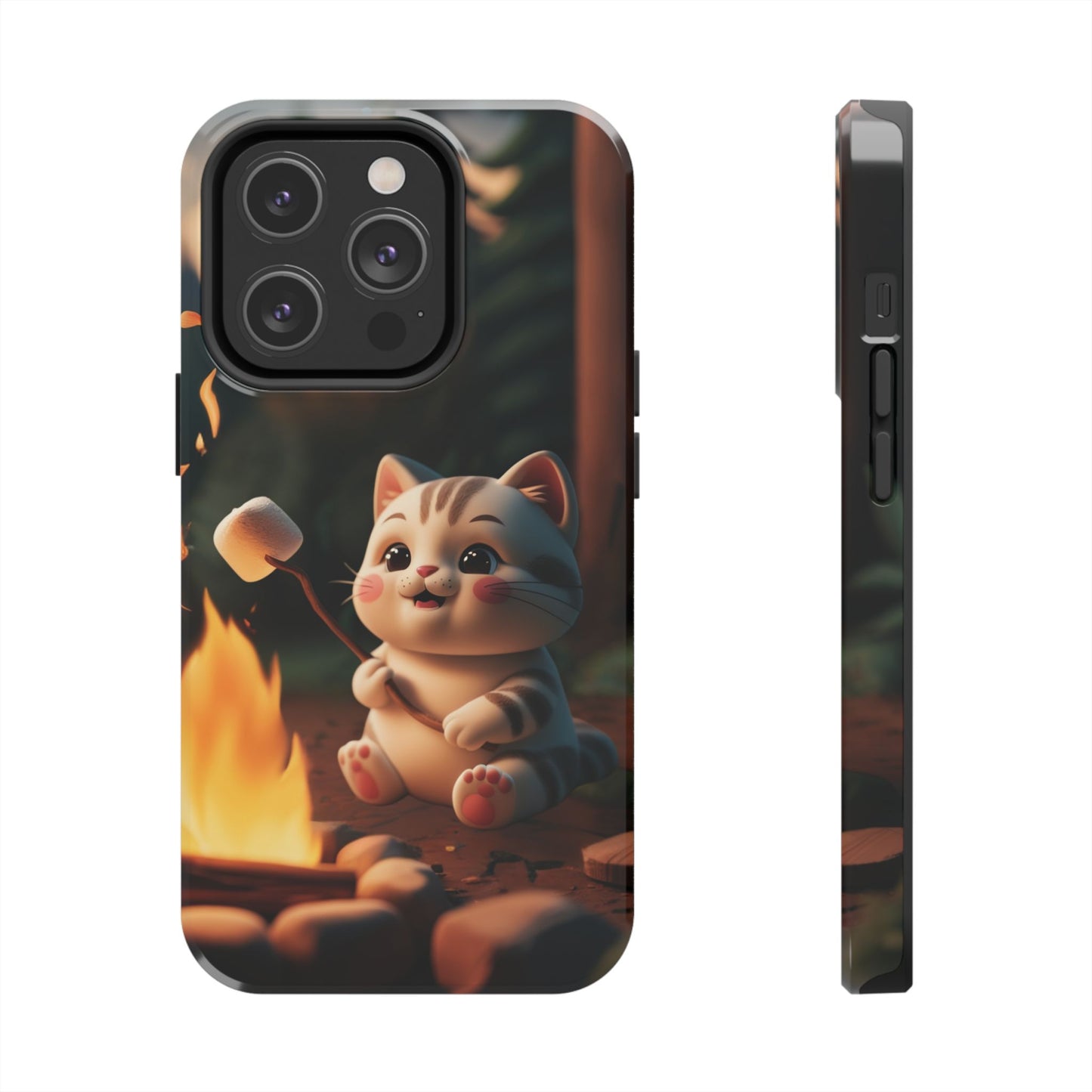 Meowstic Grip Wireless Charging Support Tough Case.