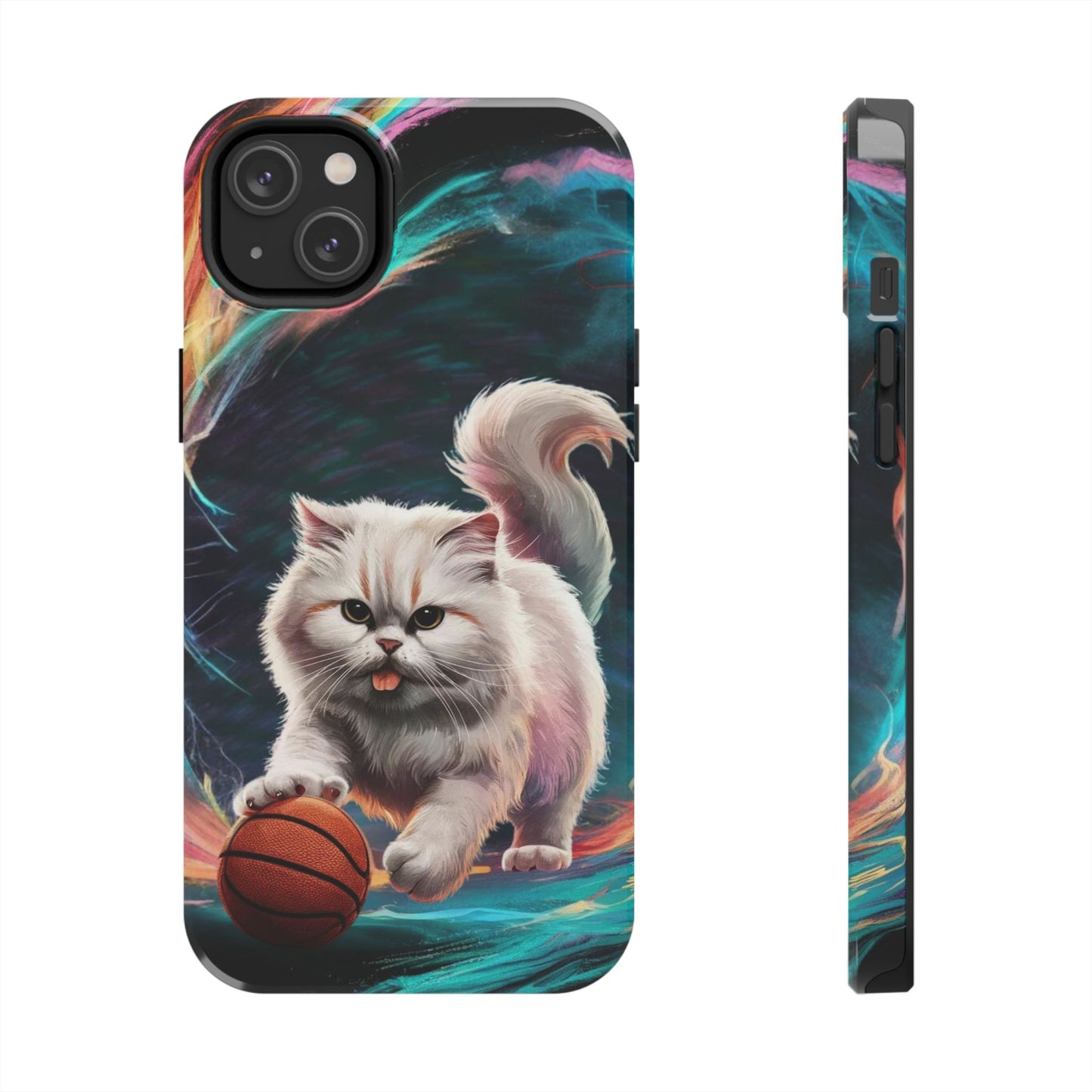 Meowble Dribble Wireless Charging Support Tough Case.