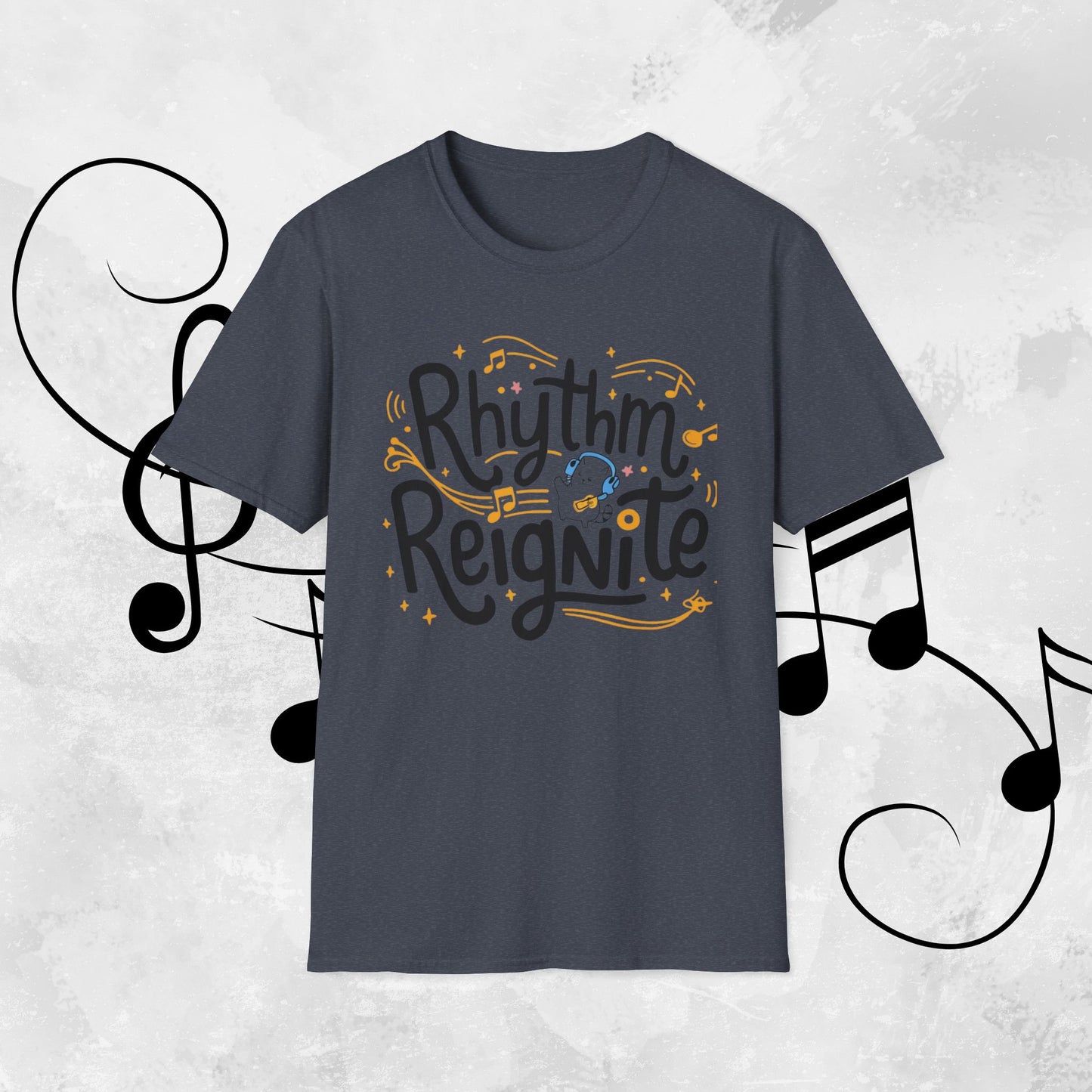 Rhythm Reignites Men Cotton T-Shirt