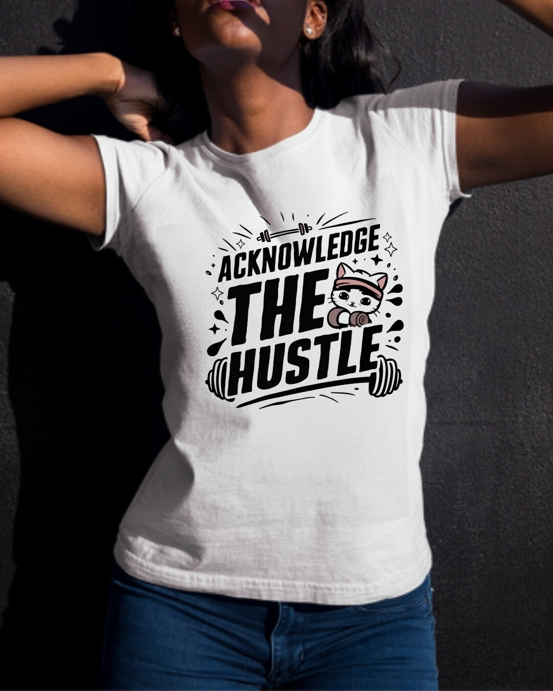 Acknowledge The Hustle Cotton T-Shirt