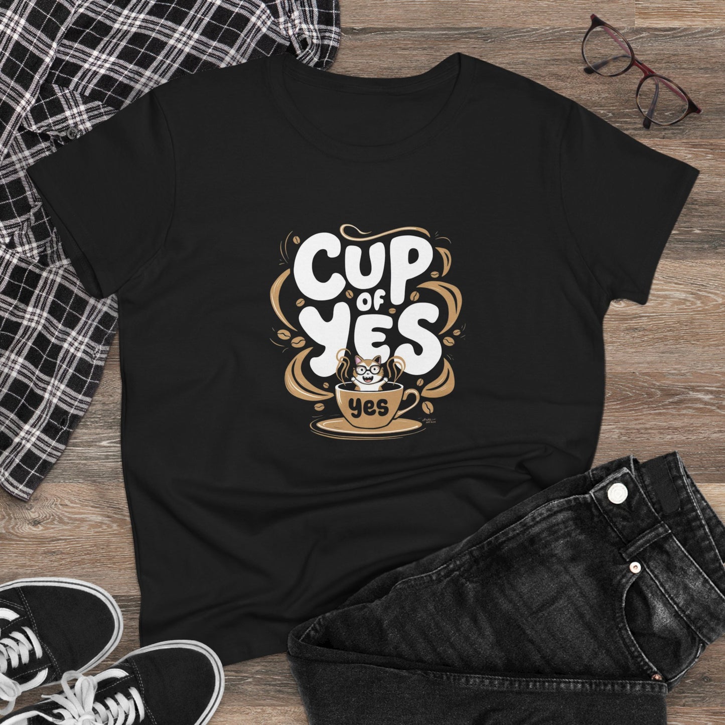 Cup of Yes Coffee Lover Women T-Shirt