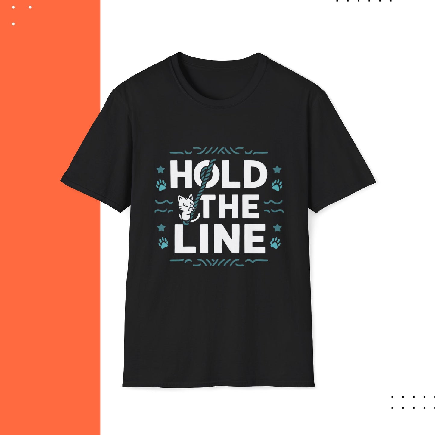 Hold The Line Cotton Tee