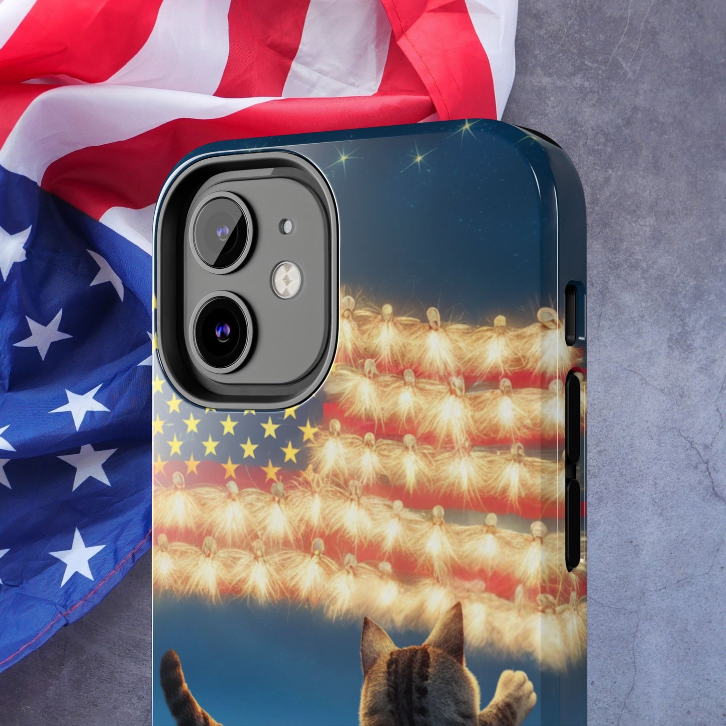 Eagle Eye Wireless Charging Support Tough Case