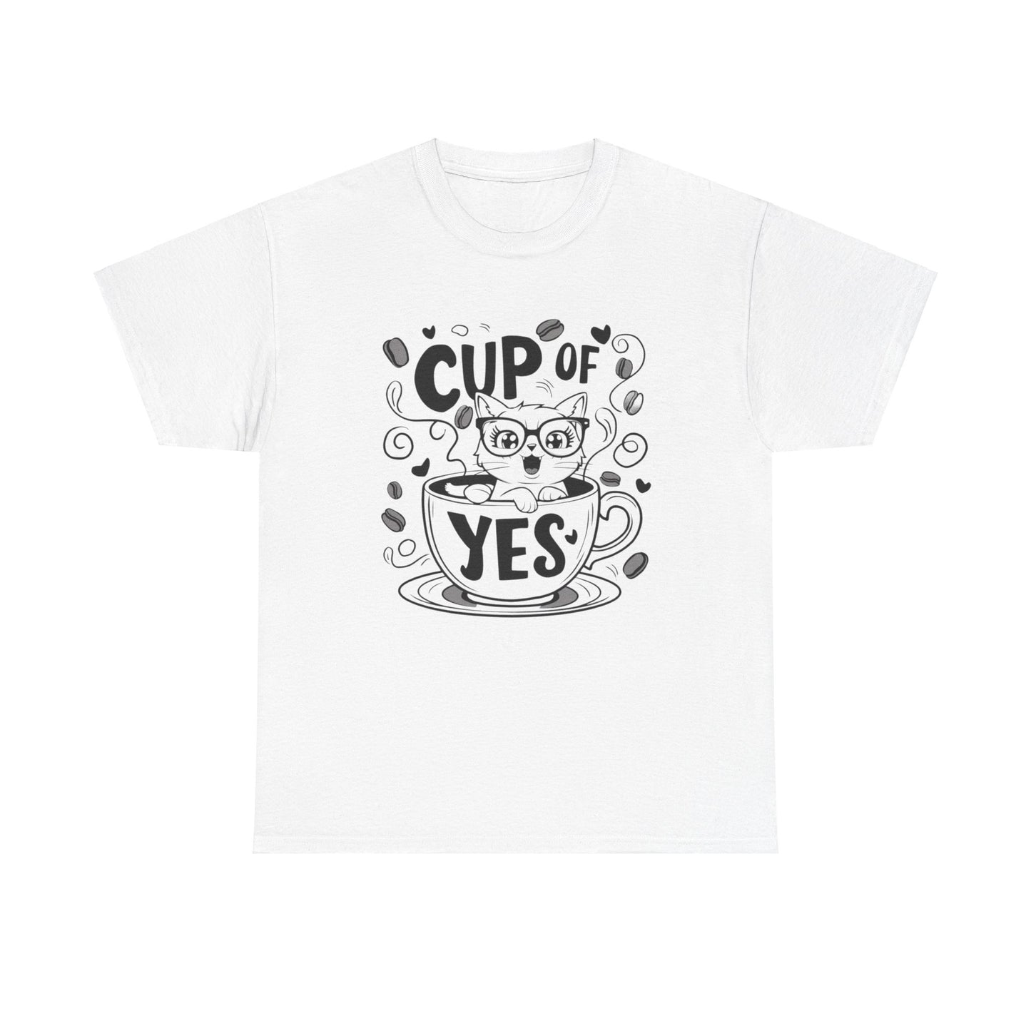 Cup Of Yes Coffee Unisex Cotton T-Shirt