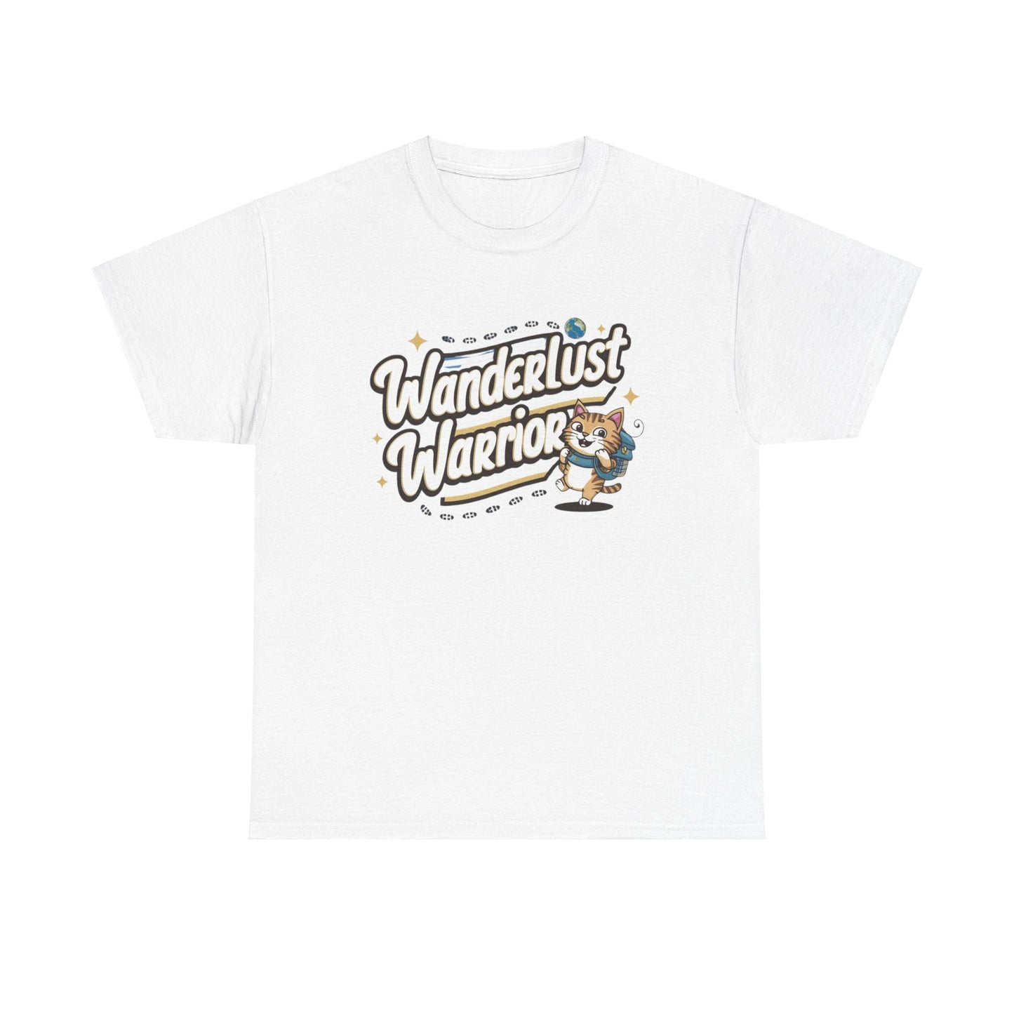 Wanderlust Warriors Travel Vacation Cotton T-Shirt