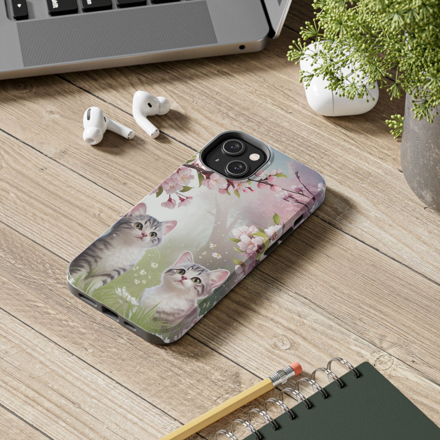 Lavender Lullaby Wireless Charging Support Tough Case