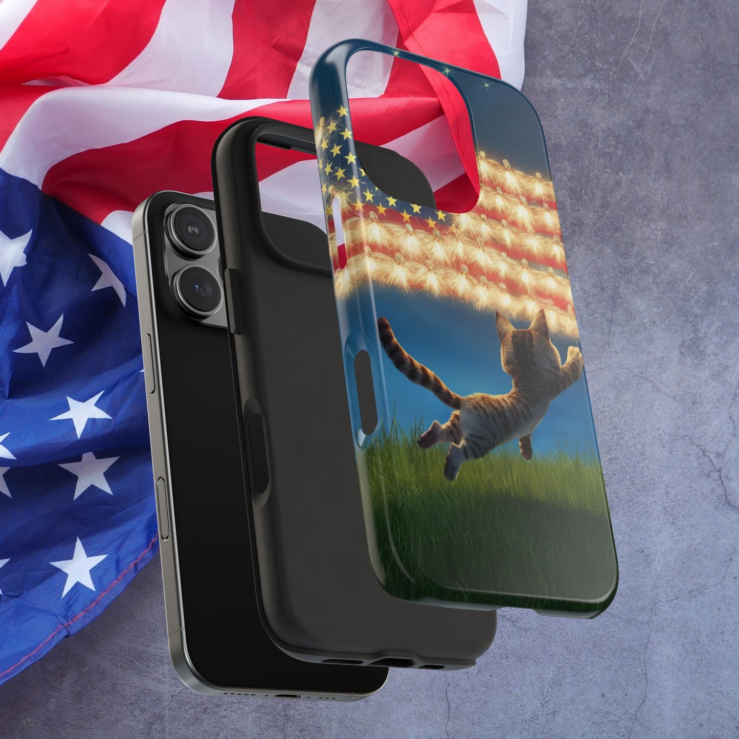 Eagle Eye Wireless Charging Support Tough Case