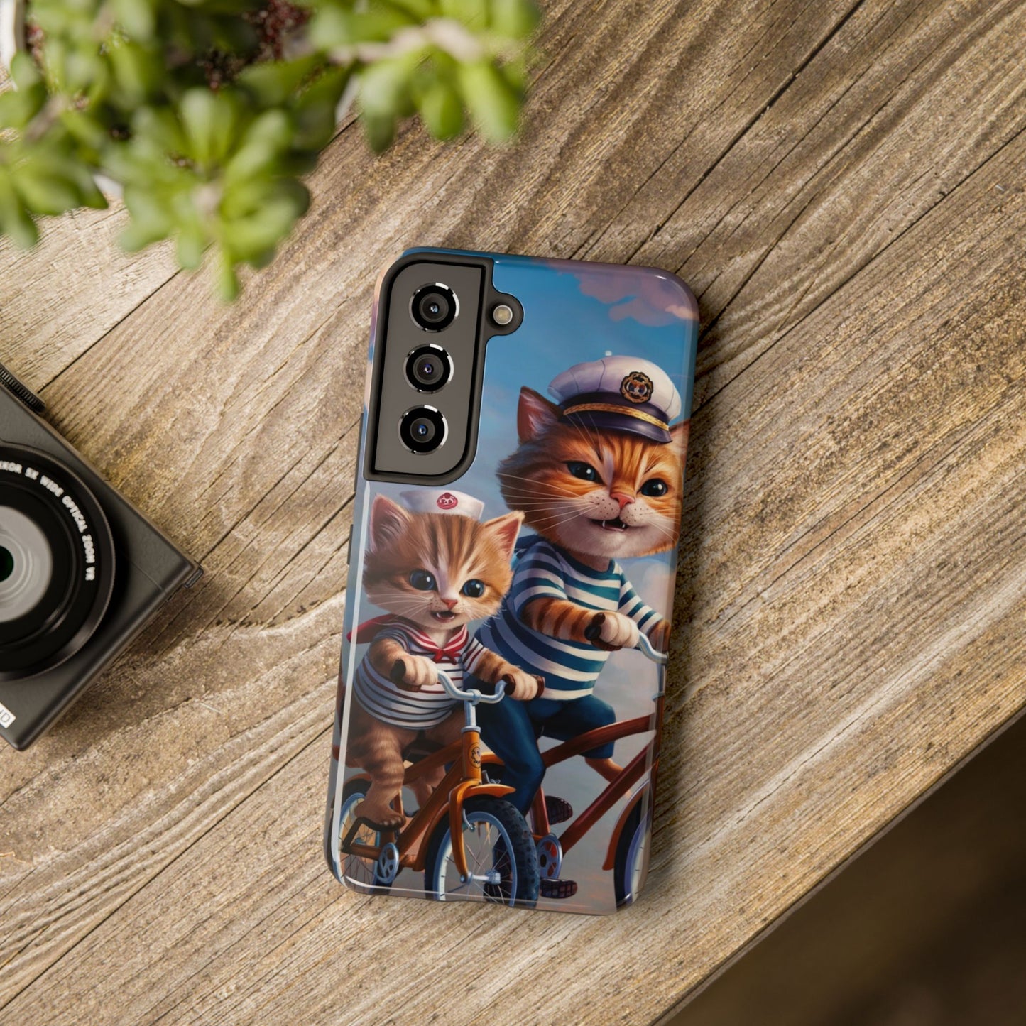 Nine Lives Wireless Charging Support Tough Case