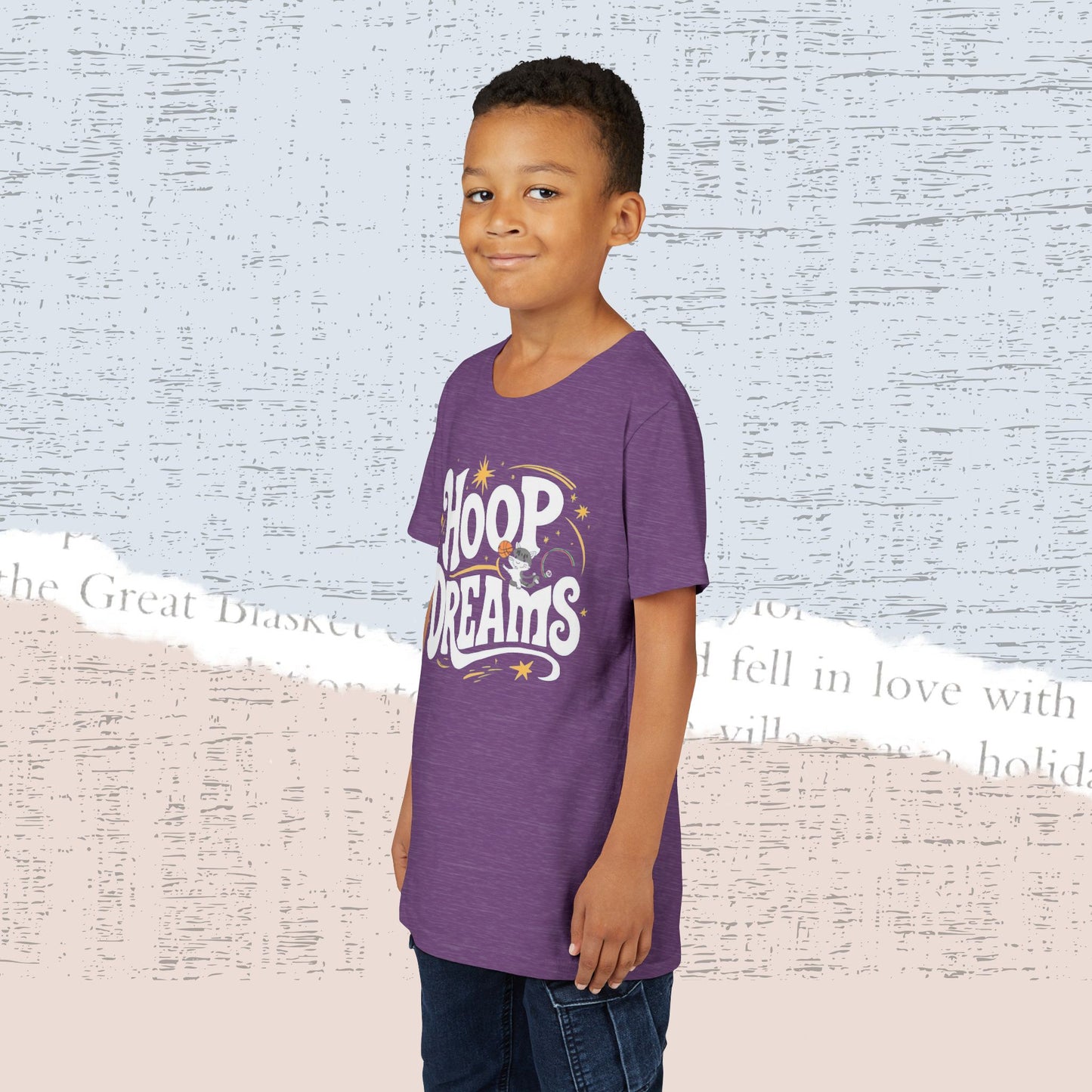 Hoop Dreams Youth Heavy Cotton T-Shirt