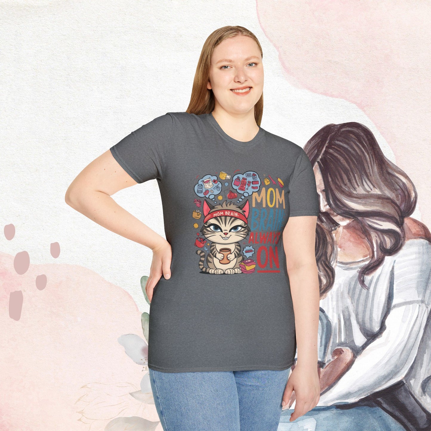 Mom Brain Cotton T-Shirt