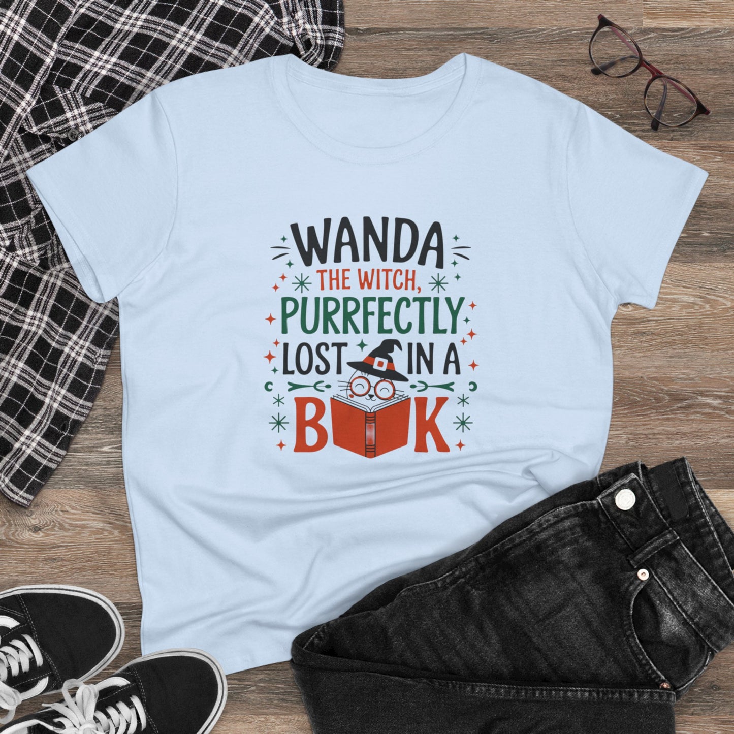 Wizard Word Women Cotton Tshirt