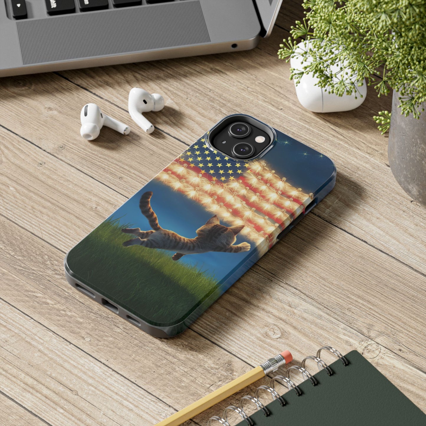Eagle Eye Wireless Charging Support Tough Case
