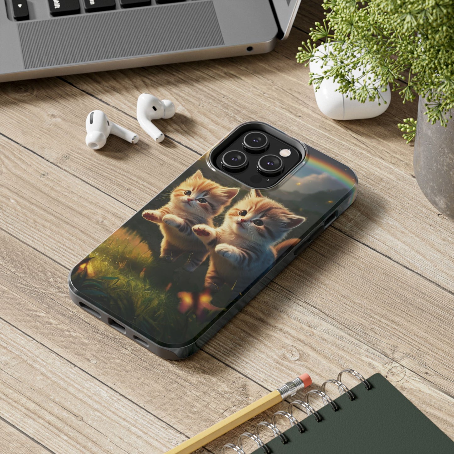 Bestie Buddies Wireless Charging Support Tough Case