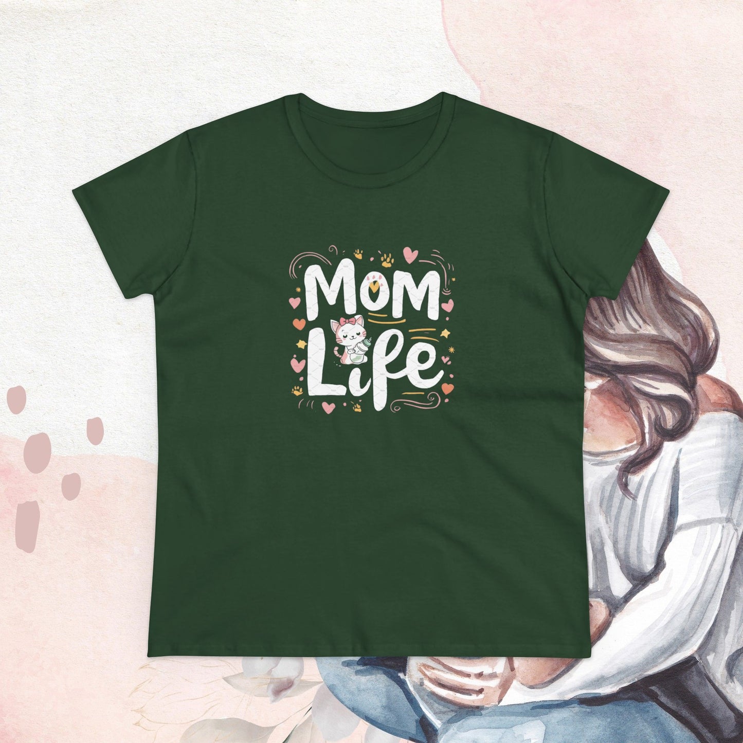 Mom Life Women Graphic Tees
