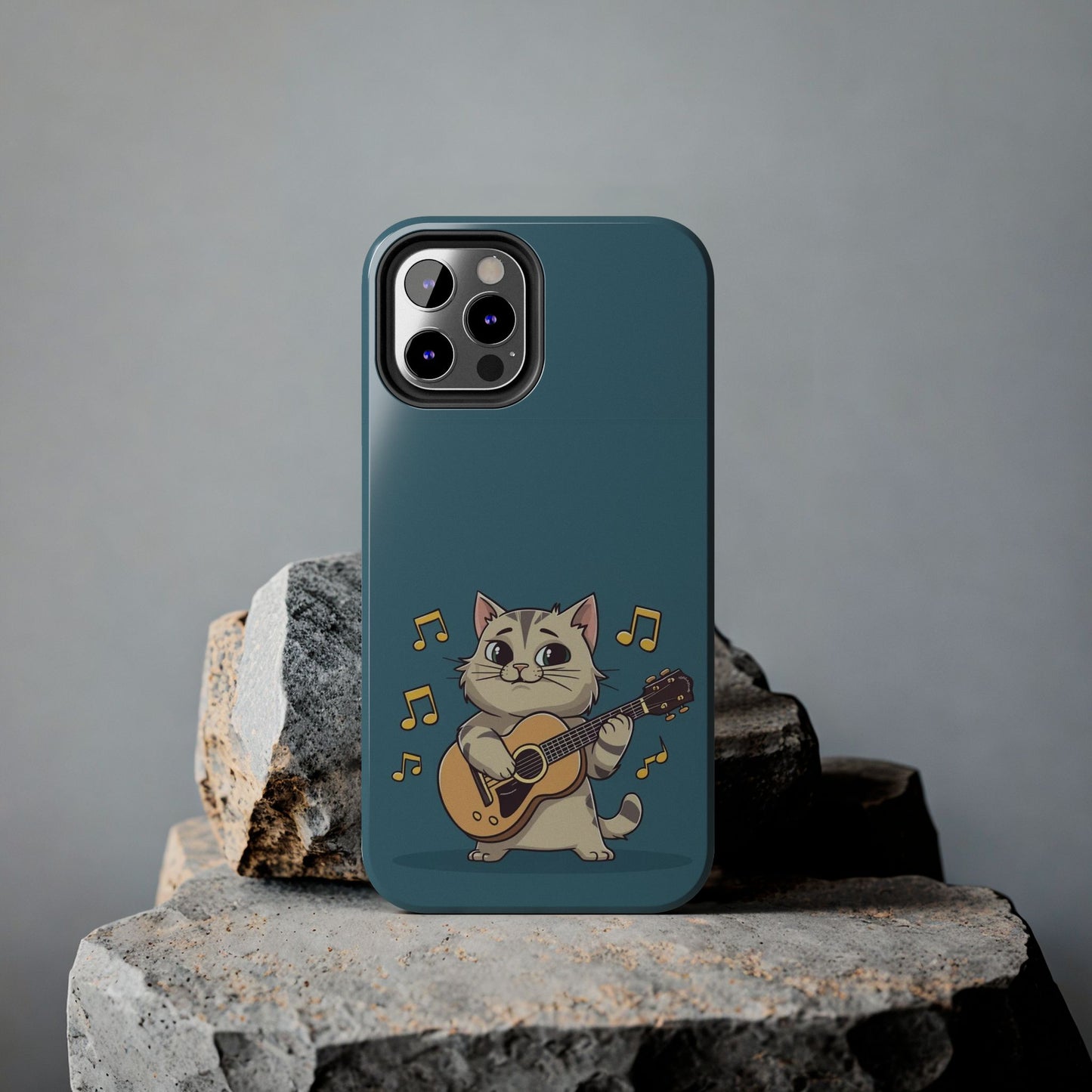 Tuneful Treasures Wireless Charging Support Tough Case.
