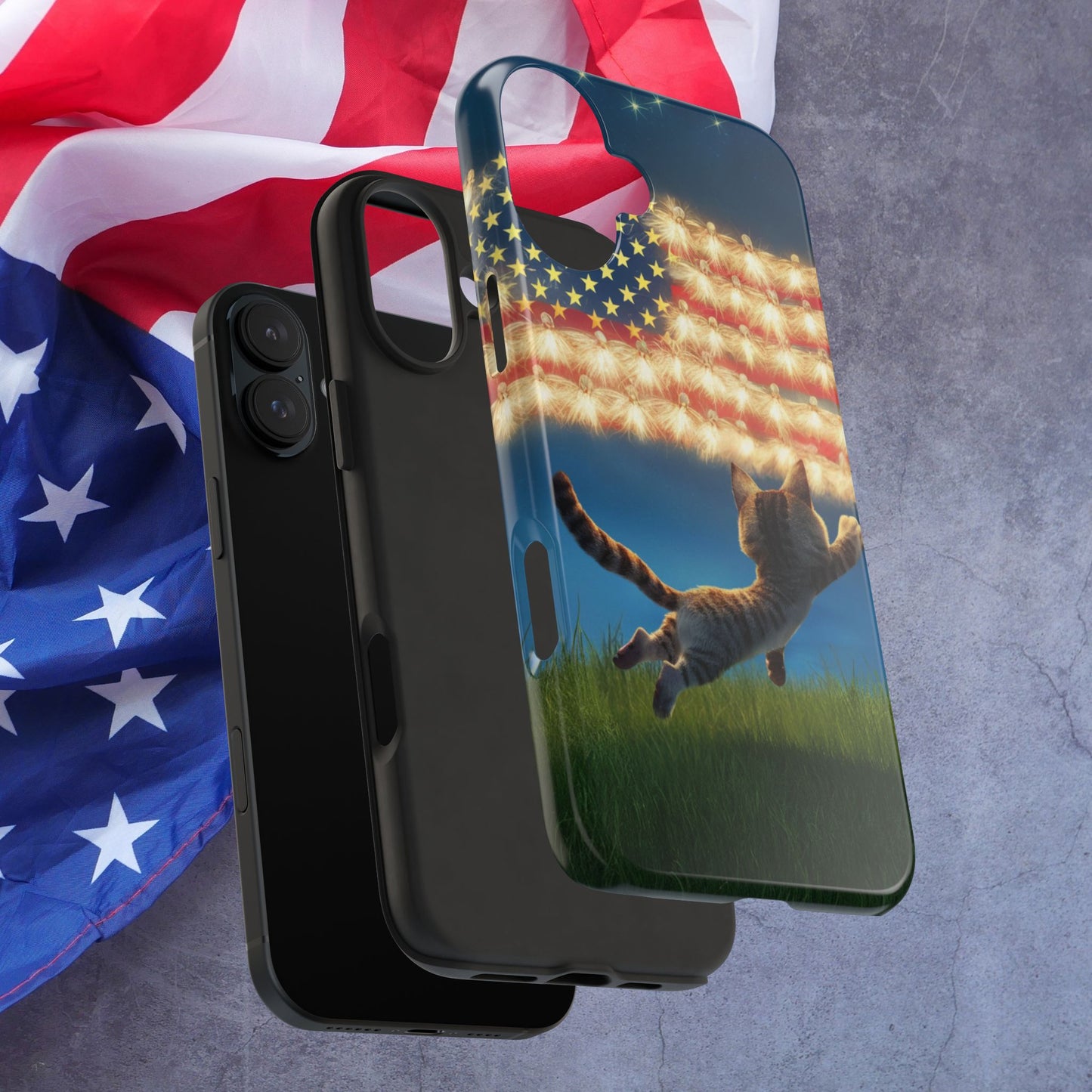 Eagle Eye Wireless Charging Support Tough Case