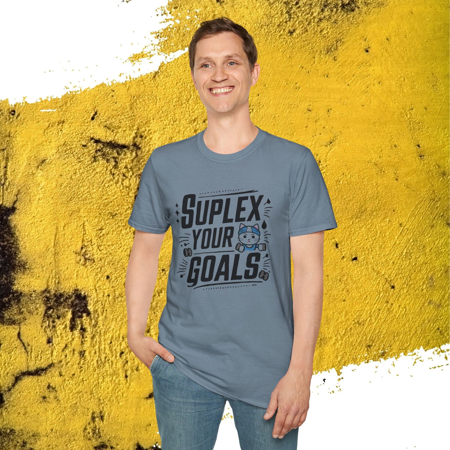 Suplex Your Goals Cotton Men Tshirt