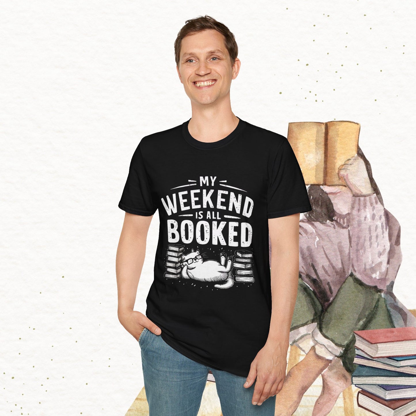 My Weekend Is All Booked Cotton Tee