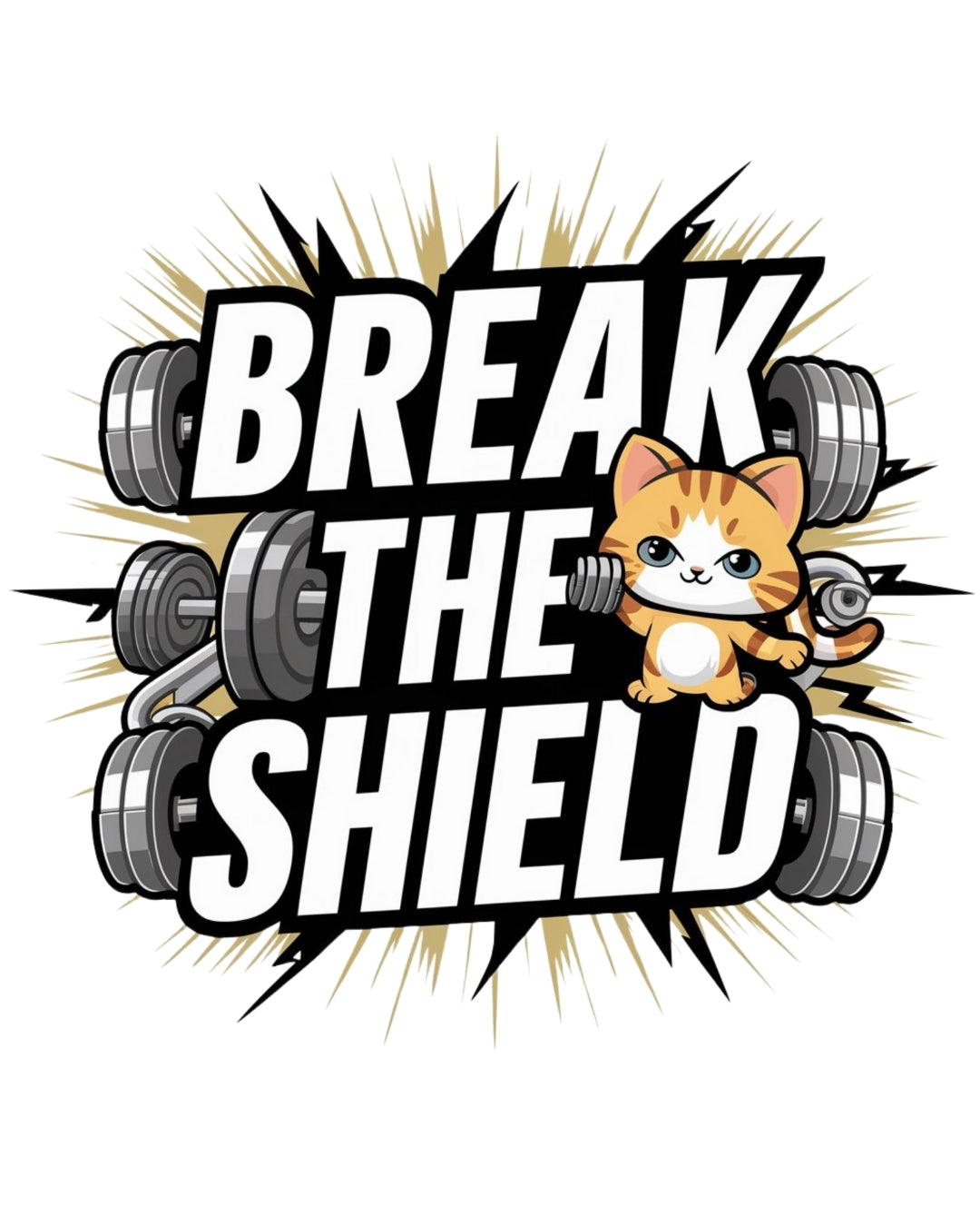 Break The Shield Cotton T-Shirt