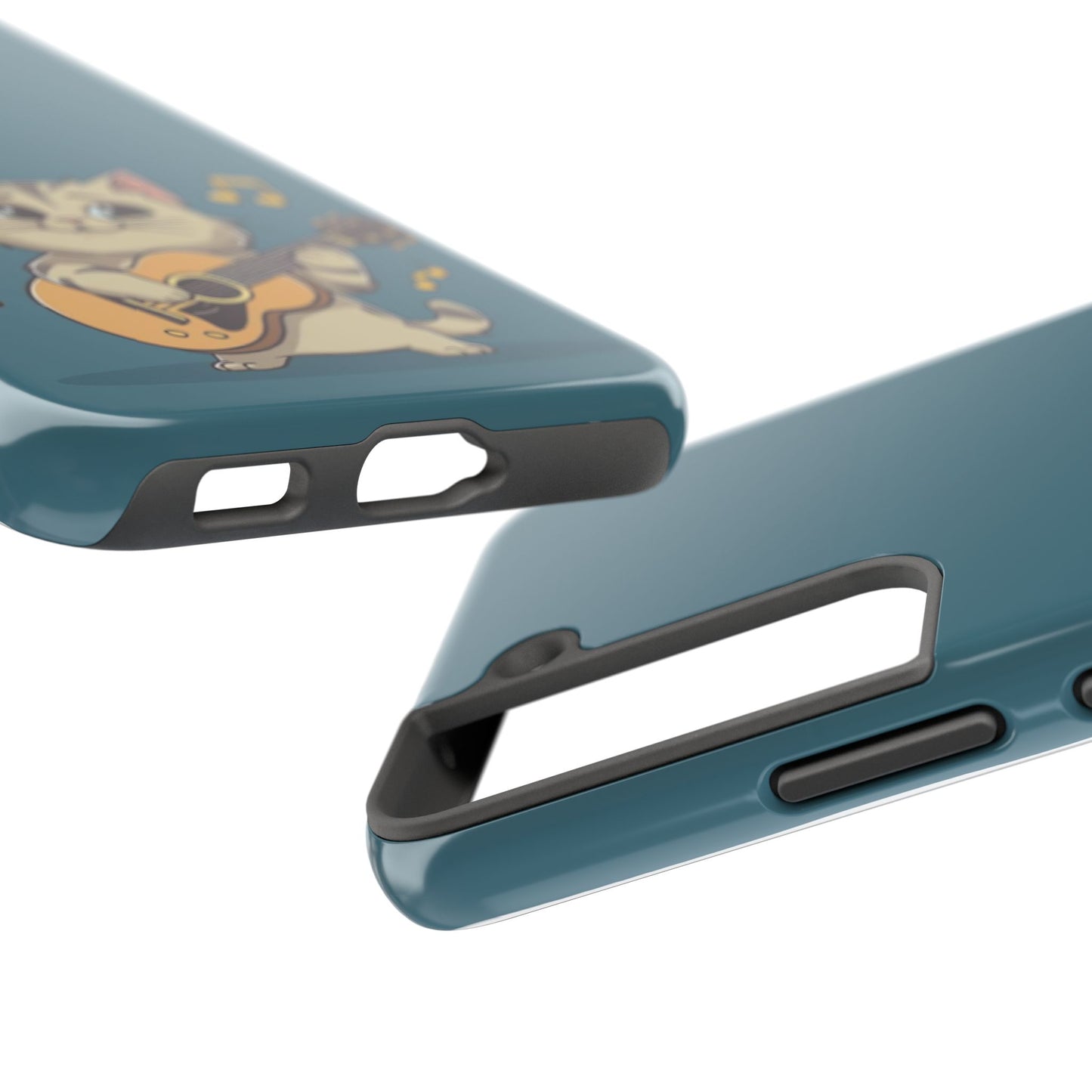Tuneful Treasures Wireless Charging Support Tough Case.