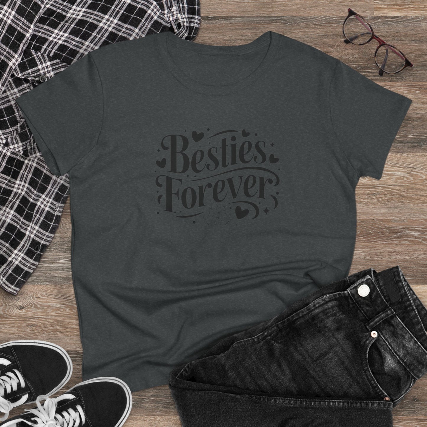 Besties Forever Women Graphic Tshirts