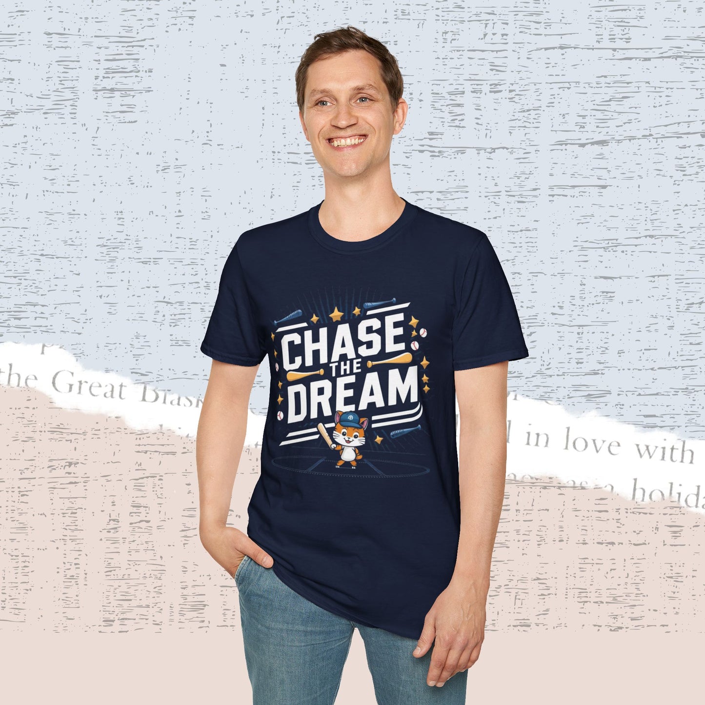 Chase The Dreams Cotton Men Tee