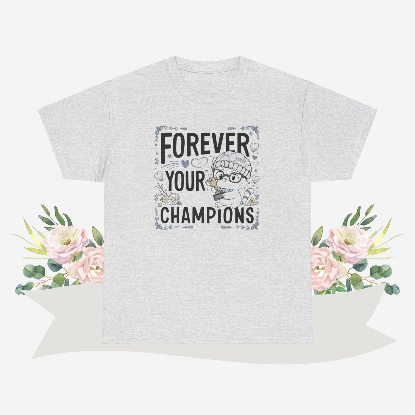 Forever Your Champion Grandma Cotton Tshirt