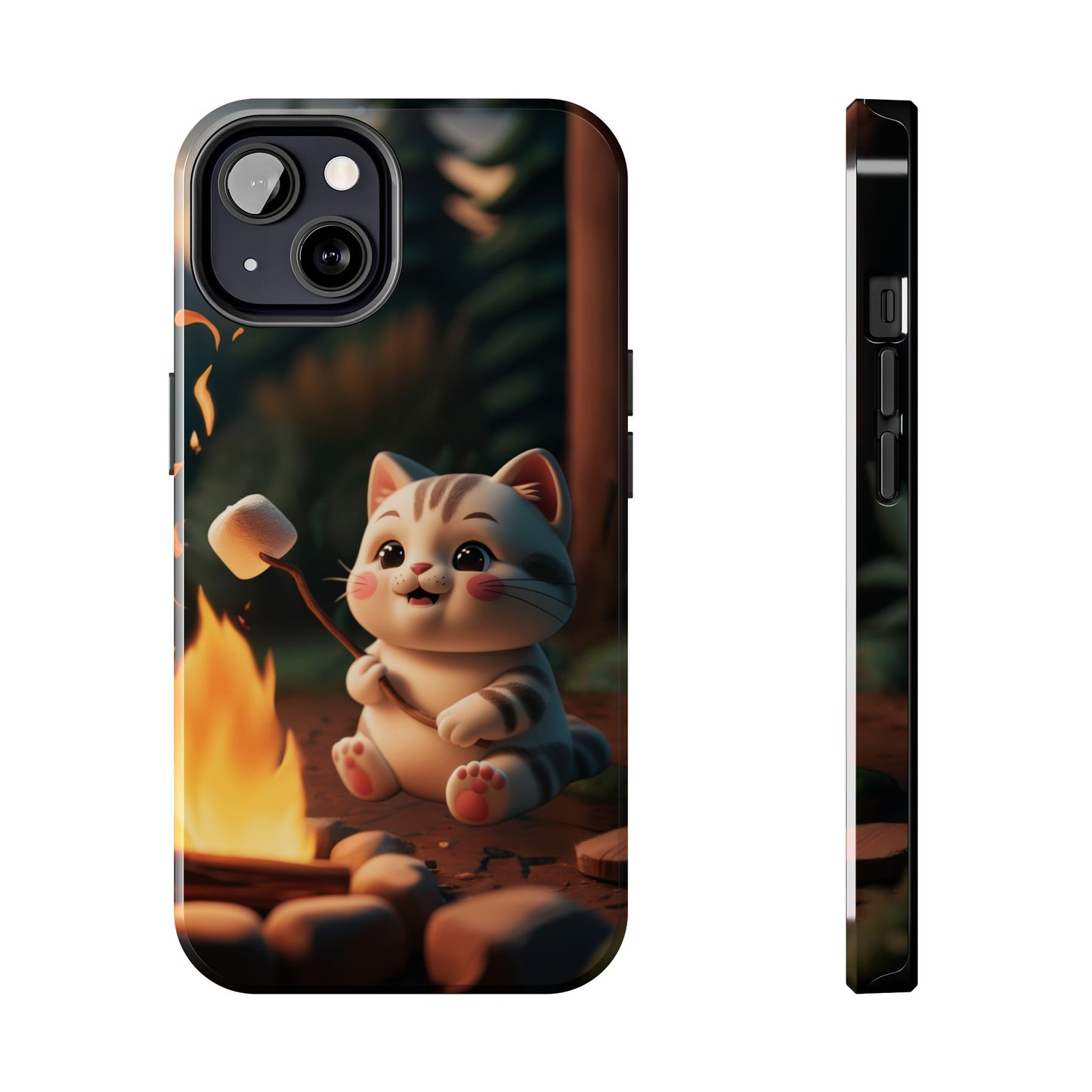Meowstic Grip Wireless Charging Support Tough Case.