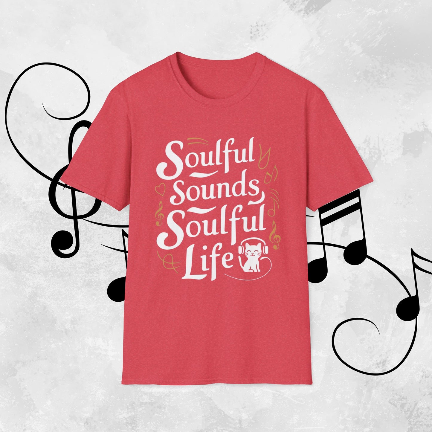 Soulful Sound Soulful Life Cotton Men Tshirt