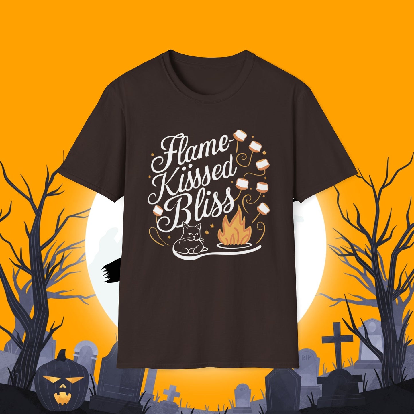 Flame Kiss Bliss Cotton Tee