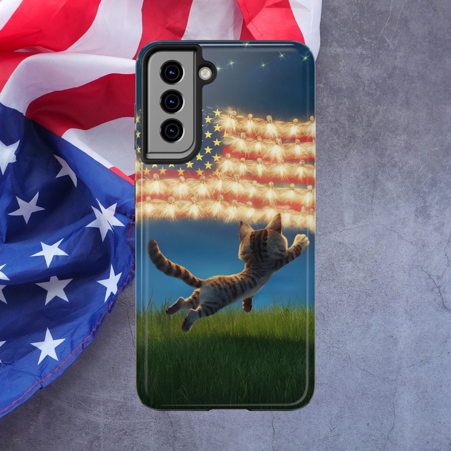Eagle Eye Wireless Charging Support Tough Case