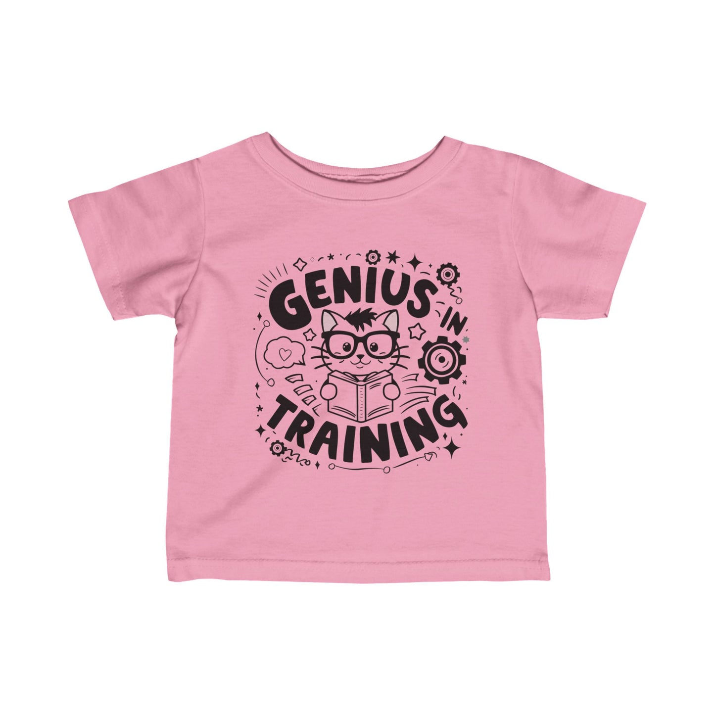Genius In Training Infant Cotton T-Shirt